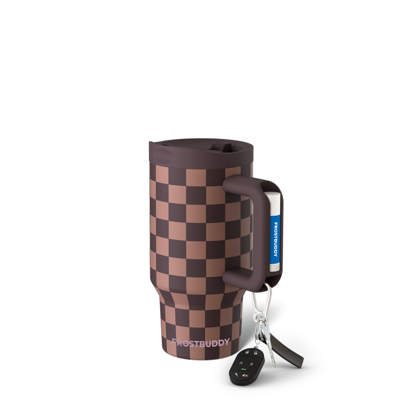 Mug Buddy 16oz | Espresso Checkered